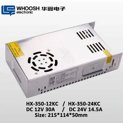 AC185-264 DC 350W LED-modulevoeding met KC-certificering